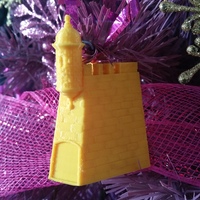 Small La Garita del Castillo San Felipe del Morro Ornamento de navidad 3D Printing 119377