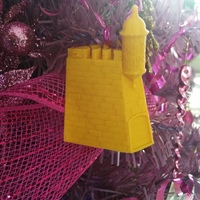La Garita del Castillo San Felipe del Morro Ornamento de navidad - Thumbnail 2