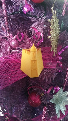 La Garita del Castillo San Felipe del Morro Ornamento de navidad 3D Print 119379