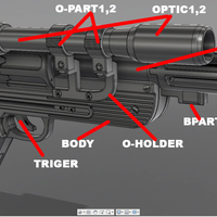 Orson Krennics DT-29 Heavy Blaster - Thumbnail 6