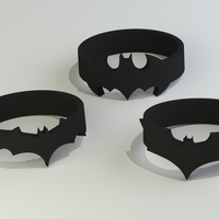 Batman Rings (sizes US 6 - 12)  - Thumbnail 1