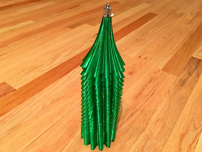 Holiday Tree Ornament 3D Print 119519