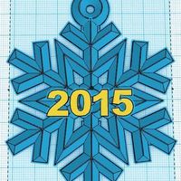 Small 2015_snowflake 3D Printing 119528