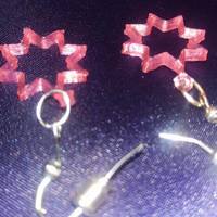 Christmas Star Earrings - Thumbnail 3