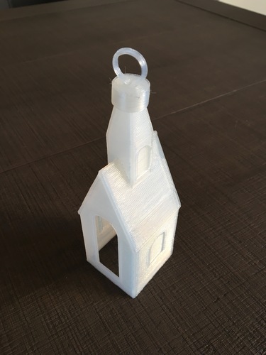 Christmas decoration church 3D Print 119625