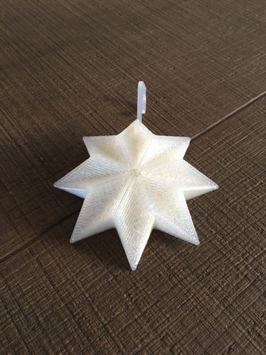 Christmas decoration star 3D Print 119639