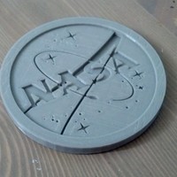 NASA Logo Drink Coaster - Thumbnail 2