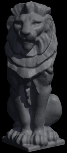 Lion Statue  3D Print 119705