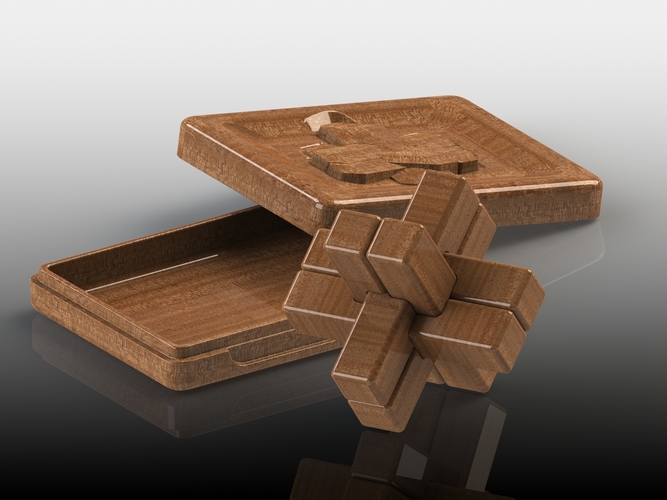 The Puzzle - Double Cross 3D Print 119719