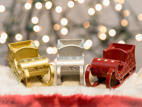 Sleigh Ornament