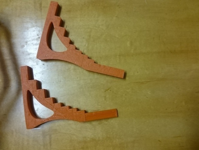 Square Legs for dadanddaughter's Spiral Bowls 3D Print 119978