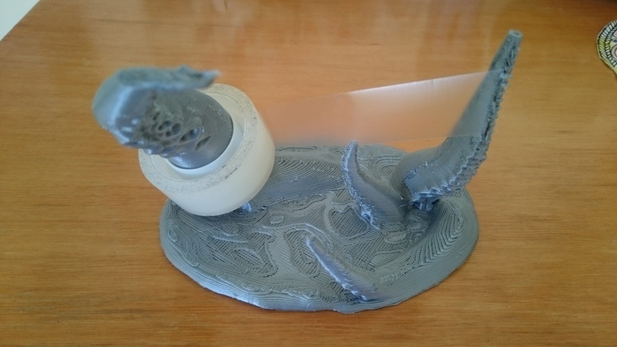 Tentacle tape cutter with teeth 3D Print 119980