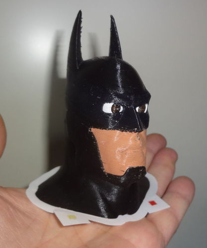 4 colors Batman 3D Print 120039