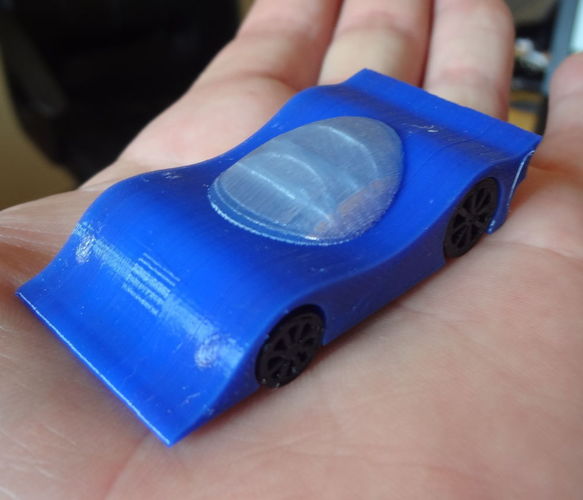 4 colors Can-Am style race car 3D Print 120054