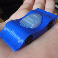 Small 4 colors Can-Am style race car 3D Printing 120054