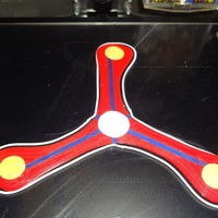 Small 4 colors Boomerang V02 3D Printing 120067