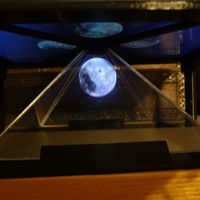 Small TREOLO 7 - Another holographic pyramid (Glue less) 3D Printing 120084