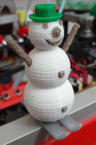 4 colors snowman 3D Print 120167