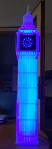 Led base for BIG BEN Tower 3D Print 120206