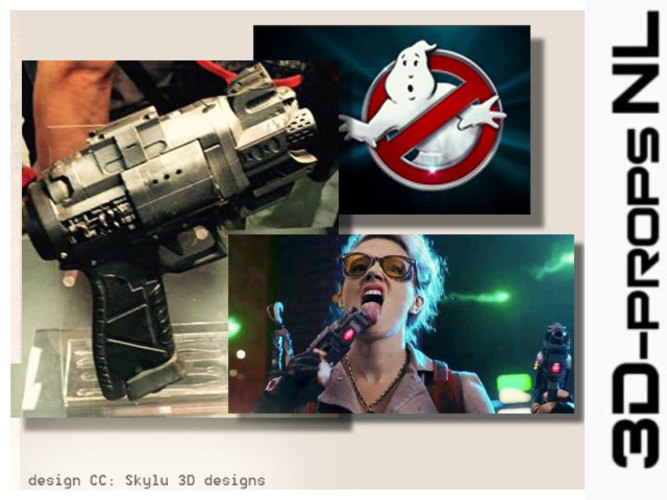 Holtzman Proton Pistol Ghostbusters 3D Print 120257