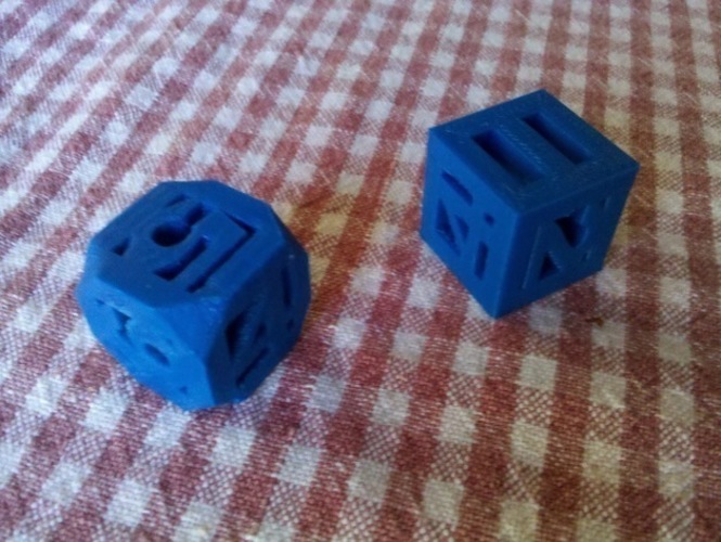 Hollow 3D Printed Die 3D Print 120262