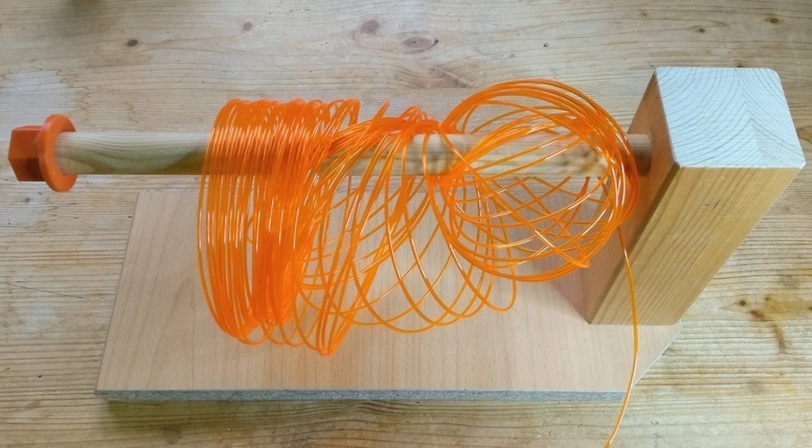 Unlockable loose Filament Spool 3D Print 120300