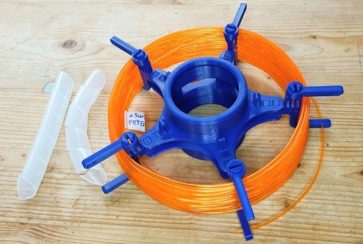 Unlockable loose Filament Spool 3D Print 120301