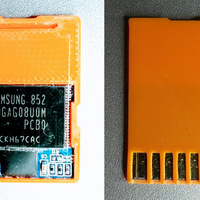 Small Replacement SD Card Case 3D Printing 120306