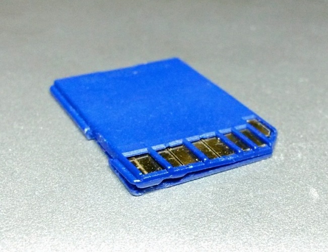Replacement SD Card Case 3D Print 120308