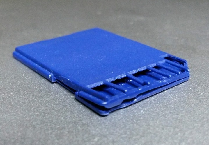 Replacement SD Card Case 3D Print 120309