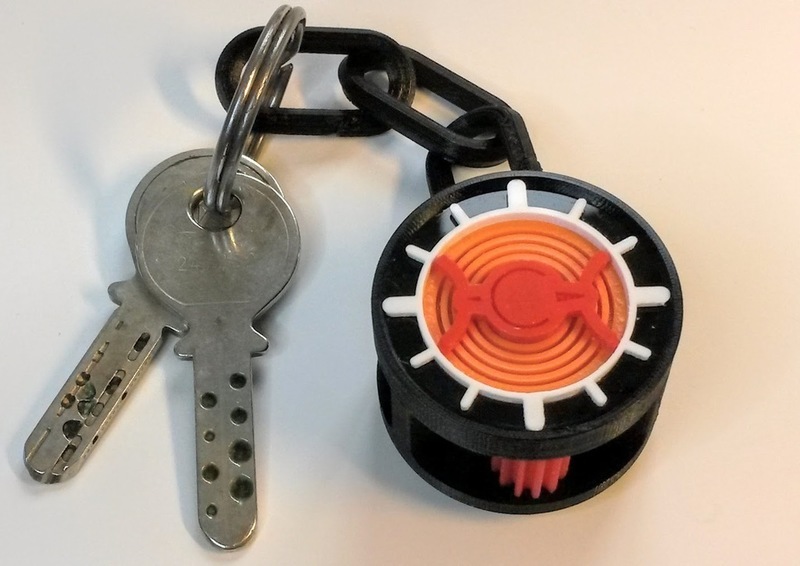 Keychain Laimer Tourbillon (non-functional)