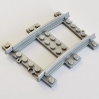 Lego Train Track curved large Radius - Thumbnail 3