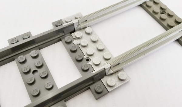 Lego Train Track Adapter