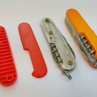 Small Victorinox Pocket Knife Replacement Scales 3D Printing 120330