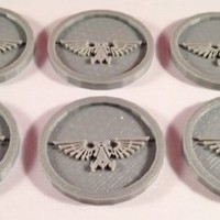 40mm X 4mm Token - Marker of Impieral Army 40K Bits - Thumbnail 3