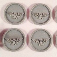 40mm X 4mm Token - Marker of Impieral Army 40K Bits - Thumbnail 4