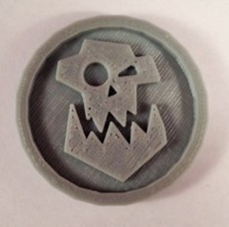 40mm X 4mm Token - Marker of Orc 40K Bits