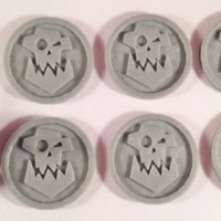 40mm X 4mm Token - Marker of Orc 40K Bits - Thumbnail 4