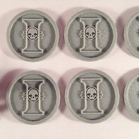 40mm X 4mm Token - Marker of The Inquisition 40K Bits - Thumbnail 2