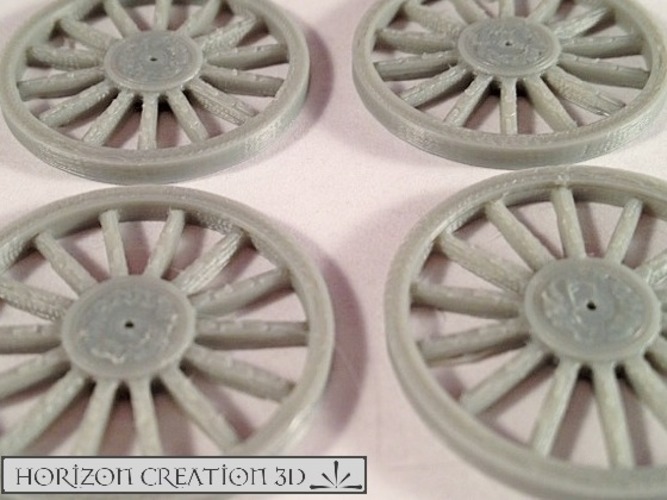 wagon wheel 1 3D Print 120458