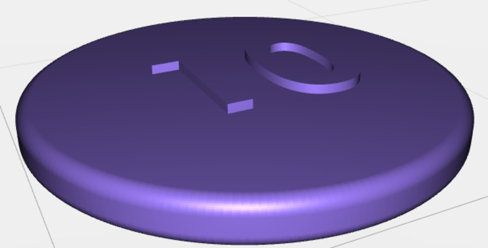 Shopping coin for supermarket