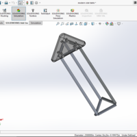 Modern Side Table - Thumbnail 2