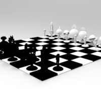 The Space Travel Chess Set (print & add magnets) - Thumbnail 17