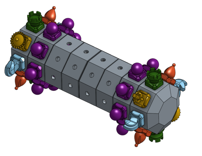 Space Chess 3D Print 120591