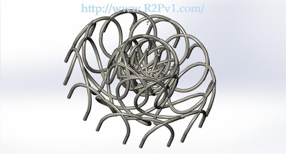 Helical Spirals Candy Dish Holder 3D Print 120651