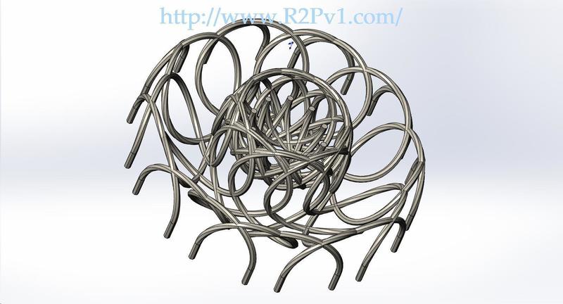Helical Spirals Candy Dish Holder