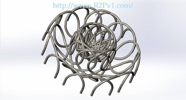 Helical Spirals Candy Dish Holder
