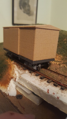 16' boxcar model ON30  3D Print 120704