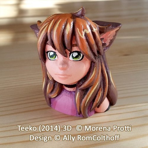 Teeko - Chirault Character Figurine  3D Print 120721