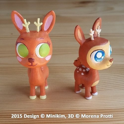 Baby Deer - by Minikim  3D Print 120737